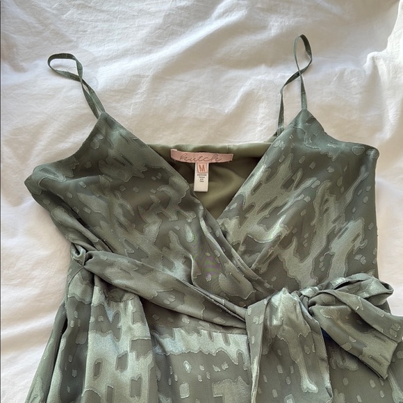 Elegant Green Bridesmaid Dress BHDLN - Picture 5 of 9